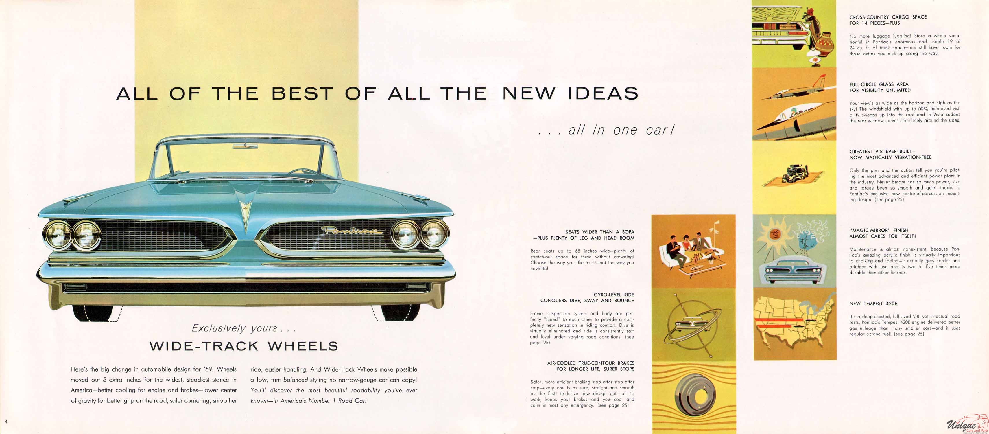 1959 Pontiac Prestige Brochure Page 1